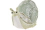 DKD Home Decor Figura de Resina Caracol Verde