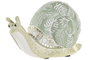 DKD Home Decor Figura de Resina Caracol Verde