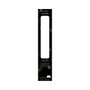 Lumineo Vela de Cera LED Efecto Llama Gris, ø2 x 24,5 cm, 2 uds