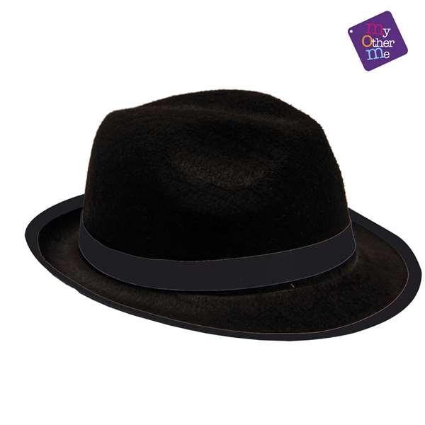My Other Me Sombrero de gánster pequeño Talla 55 cm Multicolor