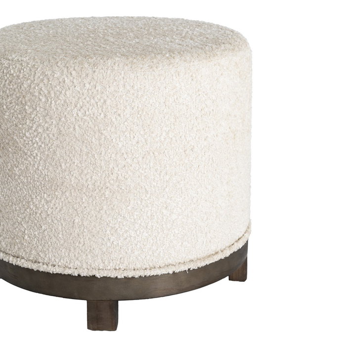 Puf Giratorio Crema Dm-Tejido 50 X 50 X 47 cm