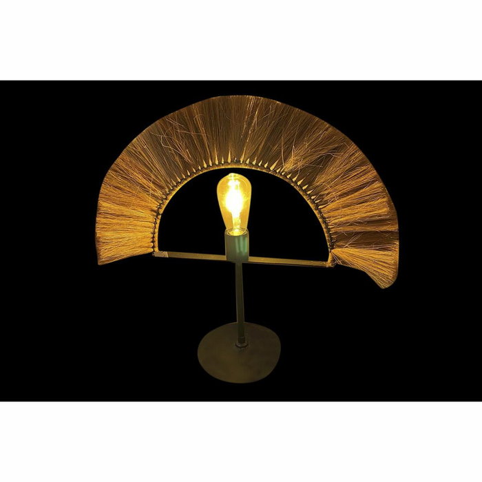 DKD Home Decor Lámpara de Sobremesa de Yute y Hierro Natural DKD Home Decor Lámpara de Sobremesa de Yute y Hierro Natural
