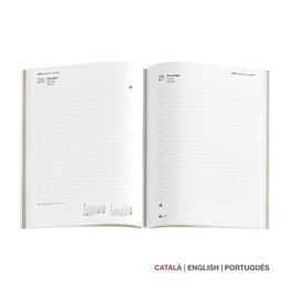 MIQUELRIUS Recambio de agenda anual 2027 en catalán para Classic Plus 213x155 mm