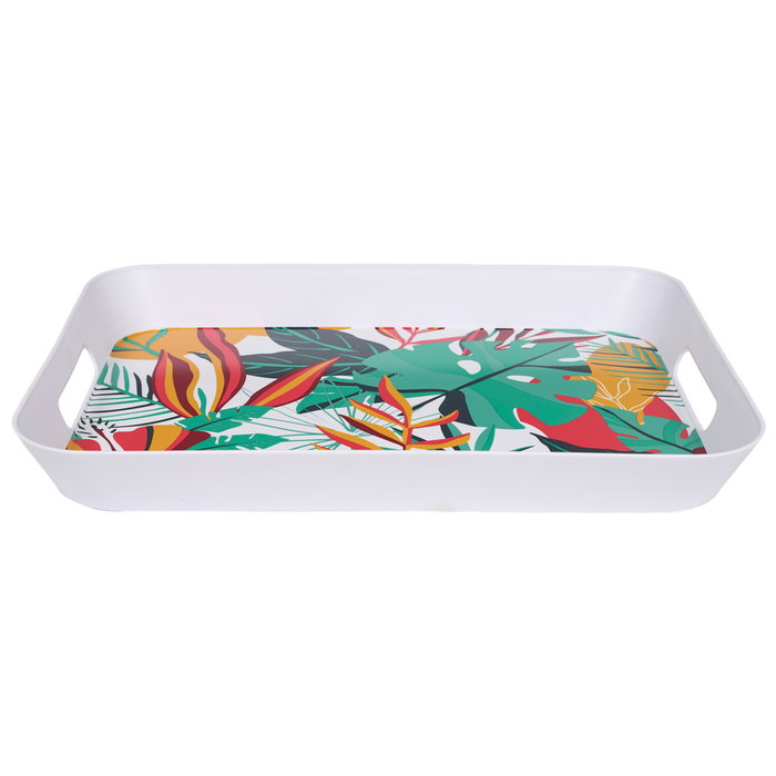 Home Deco Factory Bandeja Paradis Exotique 41x32 Plástico