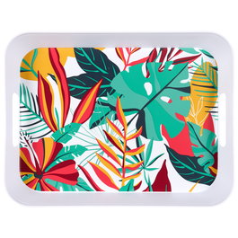 Home Deco Factory Bandeja Paradis Exotique 41x32 Plástico