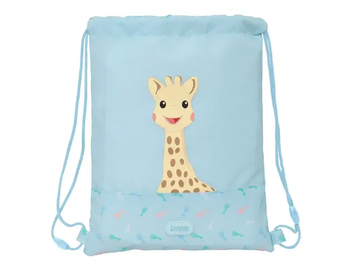 Safta Saco Plano Junior Sophie La Girafe Dreams Reciclado y Repelente al Agua