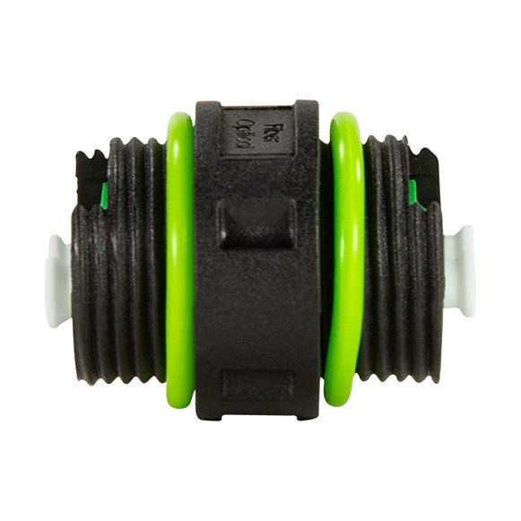 LogiLink Conector de fibra óptica Duplex LC para exteriores con 2 prensaestopas