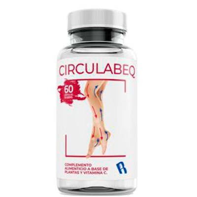 Bequisa Ciruclabeq 60 Cap. Complemento alimenticio para piernas cansadas con Ruscus, Castaño de Indias y Vitamina C, 60 Cápsulas Bequisa Ciruclabeq 60 Cap. Complemento alimenticio para piernas cansadas con Ruscus, Castaño de Indias y Vitamina C, 60 Cápsulas