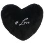 The Concept Factory Cojín Corazón Terciopelo con Bordado #Love Colores Surtidos 30x6x30 cm