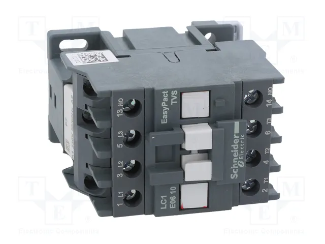 Schneider Electric LC1E0610P7 Easy TeSys Contactor 3-polar 6A 230VAC