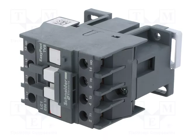 Schneider Electric LC1E0610P7 Easy TeSys Contactor 3-polar 6A 230VAC