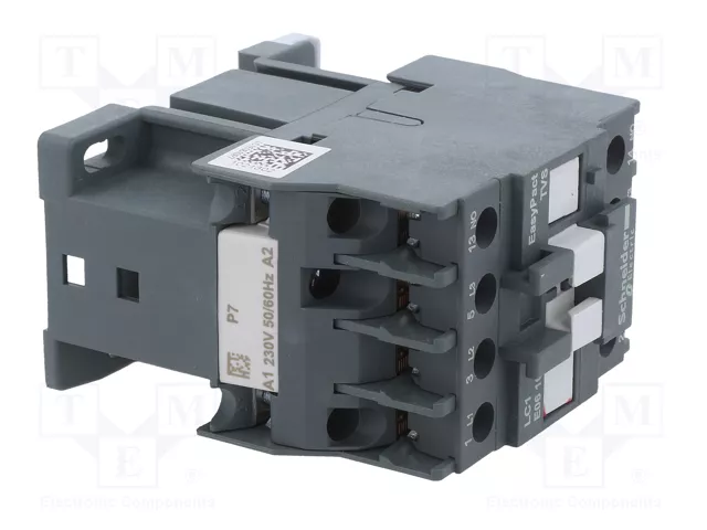 Schneider Electric LC1E0610P7 Easy TeSys Contactor 3-polar 6A 230VAC