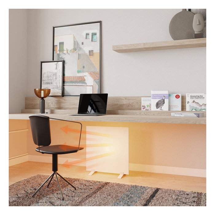 Hombli Calefactor eléctrico infrarrojo HBIR-0109 350W Blanco