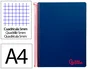 Liderpapel Cuaderno Espiral A4 Micro Wonder Azul Marino 120 Hojas Cuadro 5mm