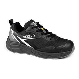 Sparco Zapato deportivo de seguridad Impulse Chris, Talla 46, ESD S3S SR FO HRO, Negro