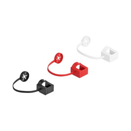 DeLOCK 66973 Cubierta antipolvo para RJ45 con clip de montaje, set de 50 piezas multicolor