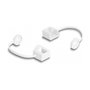 DeLOCK 66973 Cubiertas antipolvo para RJ45 con clip de montaje, Set de 50 piezas coloridas