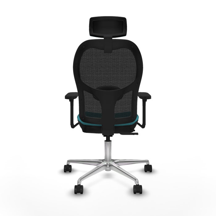 PIQUERAS Y CRESPO Silla de oficina Jorquera Turquesa y Negro PIQUERAS Y CRESPO Silla de oficina Jorquera Turquesa y Negro