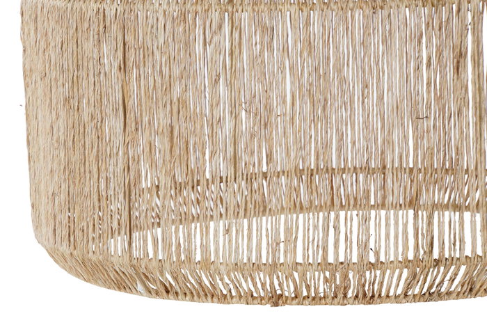 DKD Home Decor Pantalla Yute Metal 40x40x29 Natural DKD Home Decor Pantalla Yute Metal 40x40x29 Natural