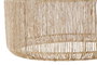 DKD Home Decor Pantalla Yute Metal 40x40x29 Natural
