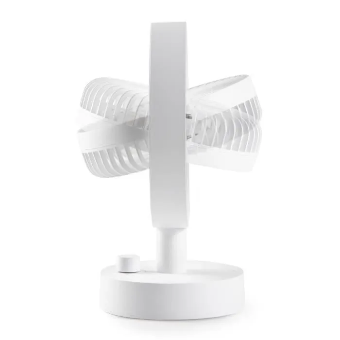 Domo Ventilador de Mesa Recargable USB DOM5411397173164 Batería Li-ion Diámetro 15 cm 10 Velocidades