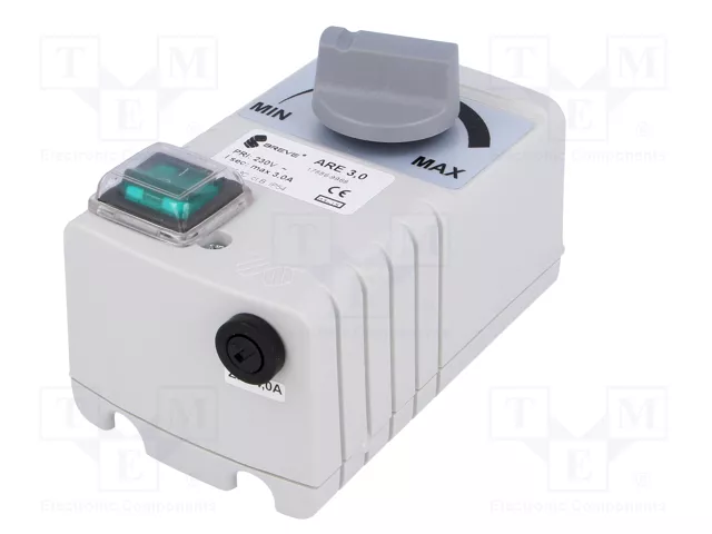 BREVE TUFVASSONS Regulador de velocidad 230VAC 3A IP54 BREVE TUFVASSONS Regulador de velocidad 230VAC 3A IP54