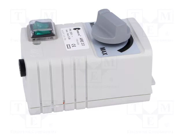 BREVE TUFVASSONS Regulador de velocidad 230VAC 3A IP54 BREVE TUFVASSONS Regulador de velocidad 230VAC 3A IP54