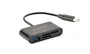 Gembird Lector de tarjetas USB Type-C UHB-CR3-02 Negro