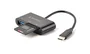 Gembird Lector de tarjetas USB Type-C UHB-CR3-02 Negro