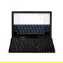 Phoenix technologies Mini Teclado Bluetooth Universal Multimedia con Soporte para Smartphone y Tablet, Batería Recargable Ion Litio, Cable USB Retráctil
