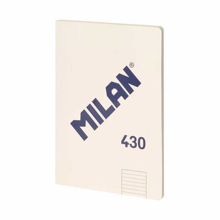 Milan Libreta Encolada A4 Serie 1918 Beige 48 Hojas Microperforada Milan Libreta Encolada A4 Serie 1918 Beige 48 Hojas Microperforada