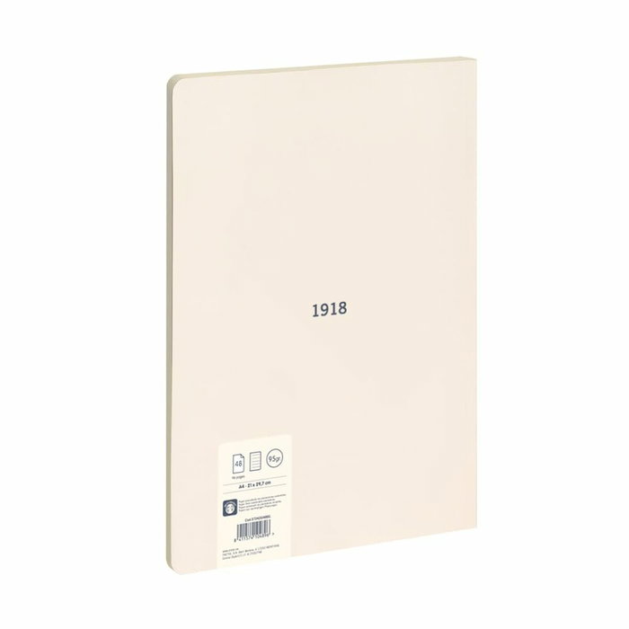 Milan Libreta Encolada A4 Serie 1918 Beige 48 Hojas Microperforada Milan Libreta Encolada A4 Serie 1918 Beige 48 Hojas Microperforada