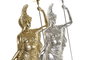 DKD Home Decor Figura del Dios Marte en Resina