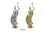 DKD Home Decor Figura del Dios Marte en Resina