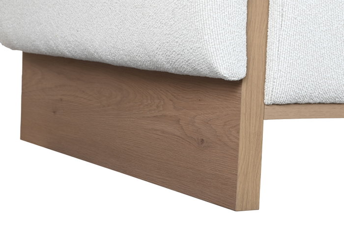 DKD Home Decor Sofá Gris en Poliéster y MDF