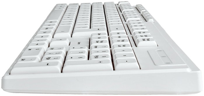 Hama CK-200 Klawiatura przewodowa biała