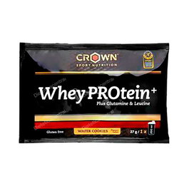 CROWN SPORT NUTRITION Whey Protein + Wafer Cookies Monodosis 27 G