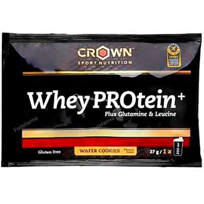 CROWN SPORT NUTRITION Whey Protein + Wafer Cookies Monodosis 27 G CROWN SPORT NUTRITION Whey Protein + Wafer Cookies Monodosis 27 G