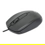 Manhattan Comfort II Ratón Óptico USB Negro, 1000 DPI, 3 Botones, Ambidiestro, 1.2 m Cable, para Windows, Mac, Linux, ChromeOS
