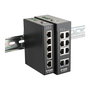 D-Link DIS-100E-8W Switch Industrial Ethernet Fast No Administrado 8 Puertos 10/100, Montaje Rack/Pared/DIN, IP30