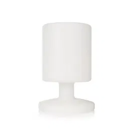 Smartwares Lámpara de Mesa LED 5000.472 4.7W Blanca Exterior Batería Portátil 3000K IP44