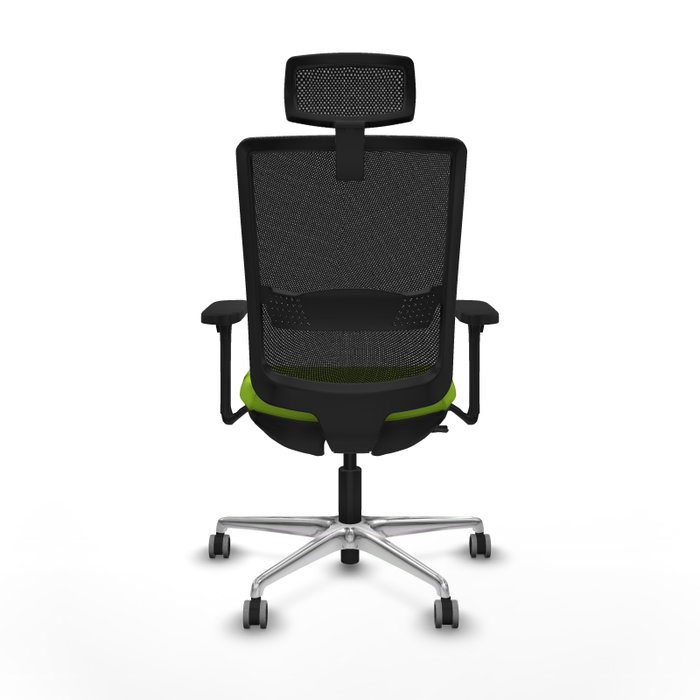 PIQUERAS Y CRESPO Silla de oficina Haches Sincro/Traslack Pistacho y Negro PIQUERAS Y CRESPO Silla de oficina Haches Sincro/Traslack Pistacho y Negro