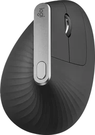 Logitech MX Vertical Advanced Ergonomic Mouse Negro/Gris 910-005448 Óptica Inalámbrica Bluetooth y RF
