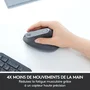 Logitech MX Vertical Ratón Ergonómico Inalámbrico Negro/Gris