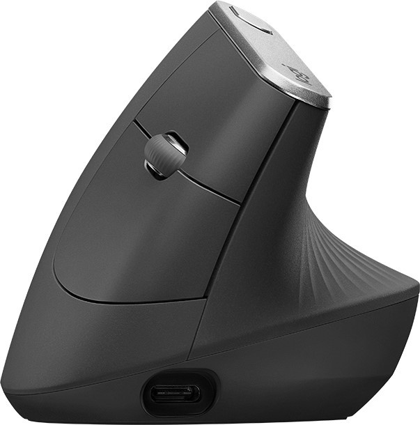 Logitech MX Vertical Ratón Ergonómico Inalámbrico Negro/Gris Logitech MX Vertical Ratón Ergonómico Inalámbrico Negro/Gris