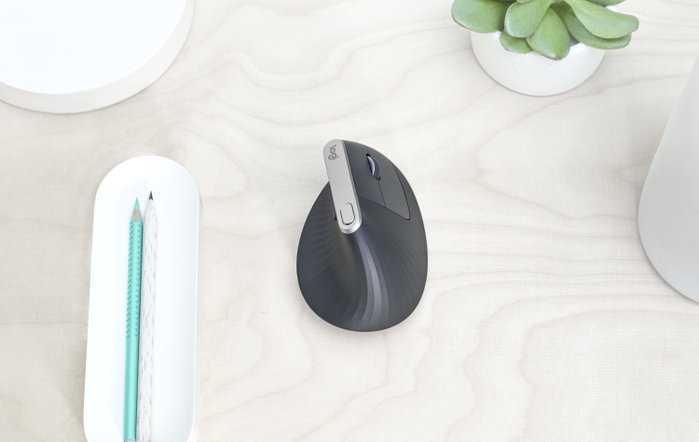 Logitech MX Vertical Ratón Ergonómico Inalámbrico Negro/Gris Logitech MX Vertical Ratón Ergonómico Inalámbrico Negro/Gris