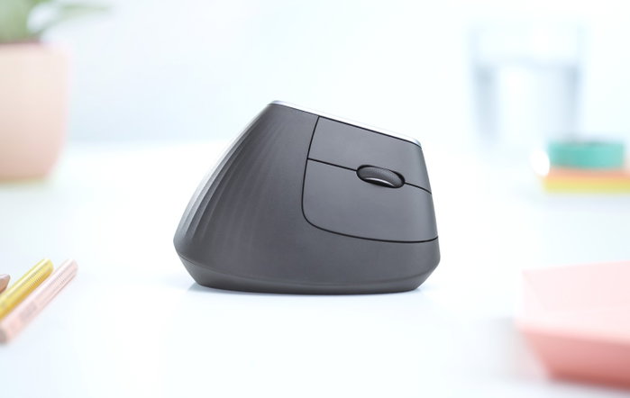 Logitech MX Vertical Ratón Ergonómico Inalámbrico Negro/Gris Logitech MX Vertical Ratón Ergonómico Inalámbrico Negro/Gris