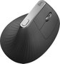 Logitech MX Vertical Ratón Ergonómico Inalámbrico Negro/Gris