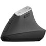 Logitech MX Vertical Ratón Ergonómico Inalámbrico Negro/Gris