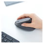 Logitech MX Vertical Ratón Ergonómico Inalámbrico Negro/Gris